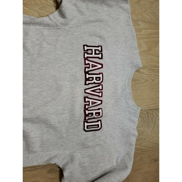 90s Champion Reverse Weave Harvard Vintage Sweatshirt Crewneck XL - Holes Spots - Picture 5 of 10